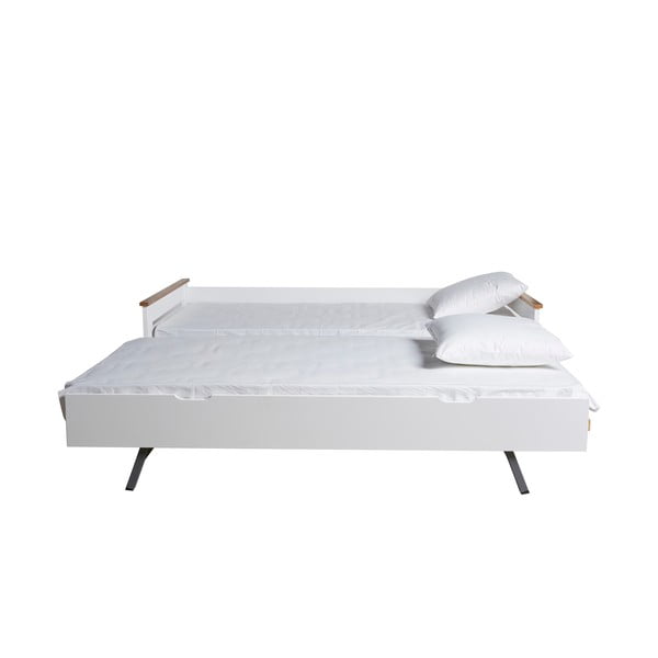 Pat extensibil Marckeric Lola, 90 x 190 cm, alb-image-4