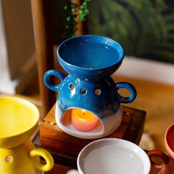 Lampă aromaterapie Sass & Belle Bohemian Home Mojave, albastru-image-1