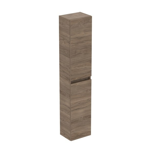 Dulap de baie în culoare naturală cu aspect de lemn de nuc 30x150 cm Eurovit+ – Ideal Standard-image-1
