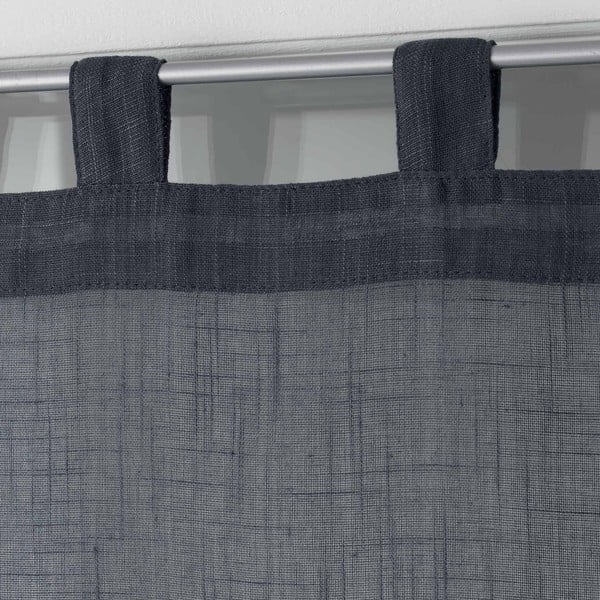 Perdele gri-antracit 2 buc. 60x160 cm Zazy – douceur d'intérieur-image-1