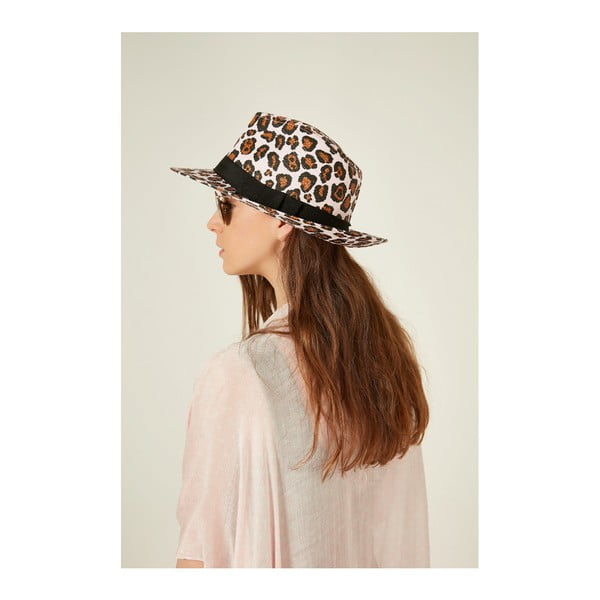 Pălărie din paie pentru femei Alexander McKensey Leopardi