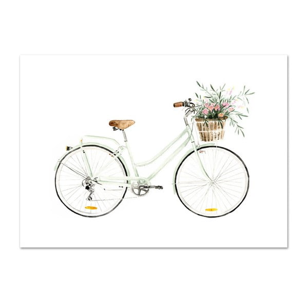 Poster Leo La Douce Bicycle Love, 42 x 59,4 cm