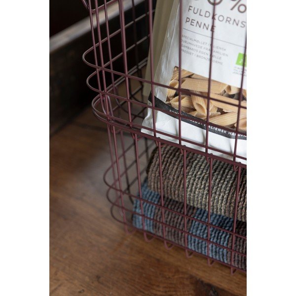 Coș de depozitare din sârmă din metal 31x16,5x16 cm Store-It – Mette Ditmer Denmark-image-2