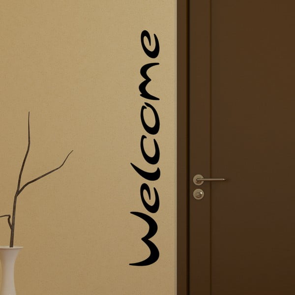 Autocolant Ambiance Welcome Door, 15 x 110 cm