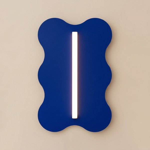 Aplică de perete albastru-închis din metal KLOVER – Thoro-image-2