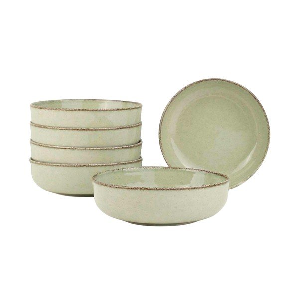 Boluri mici verde-deschis 6 buc. din porțelan 75 ml – Hermia