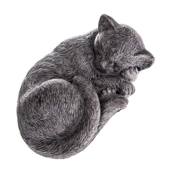 Decorațiune Dakls Sleeping Kitten, gri