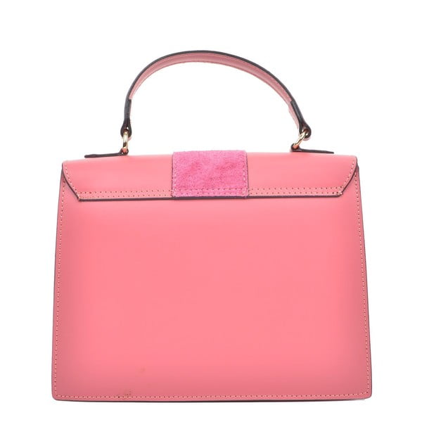 Geantă din piele Isabella Rhea, 22 x 27 cm, roz-image-1