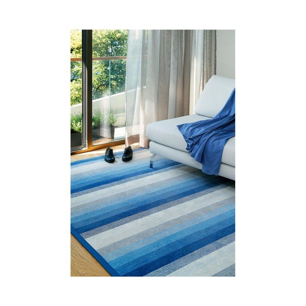 Covor reversibil Narma Luke Blue, 160 x 230 cm, albastru-image-3