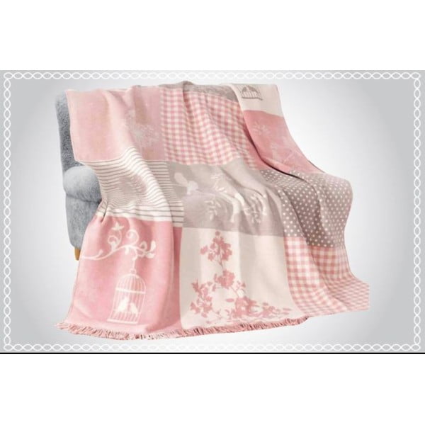 Pătură de bumbac 200x150 cm - Mila Home-image-1