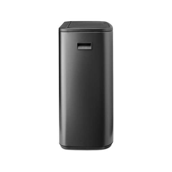 Coș de gunoi gri închis de reciclat/cu senzori de atingere din oțel 60 l Bo Touch Bin – Brabantia-image-2