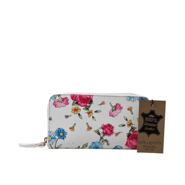 Portofel din piele Chicca Borse Flowerina-image-4