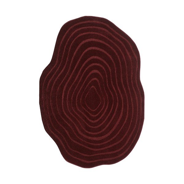 Covor burgundy 160x230 cm Pebble – ESTE