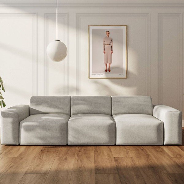 Canapea bej 285 cm Villet – Rodier-image-1
