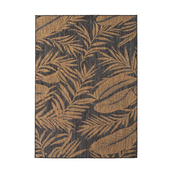Covor pentru exterior și interior negru/maro 160x230 cm Mira 1451 – Ayyildiz Carpets