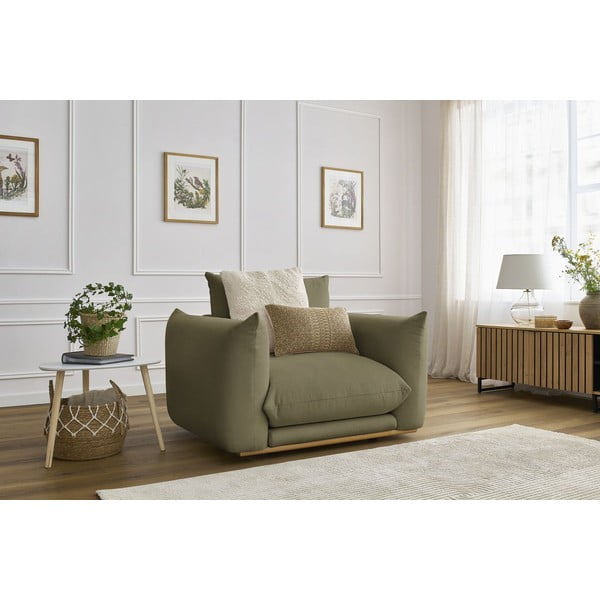 Fotoliu verde deschis Ernest – Bobochic Paris-image-1