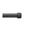 Galerie de perdea negru-mat extensibilă din oțel 91 - 168 cm Cleo – Umbra