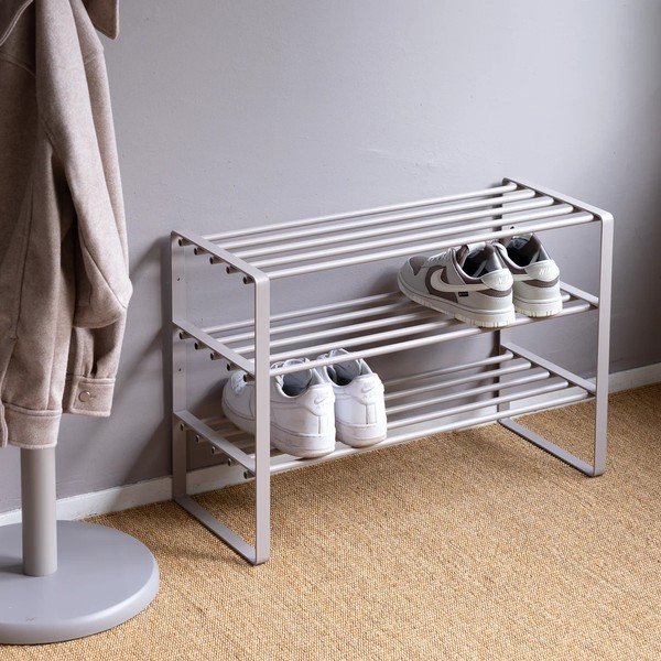 Pantofar taupe din metal 70x48,5x29 cm Rex – Spinder Design-image-2