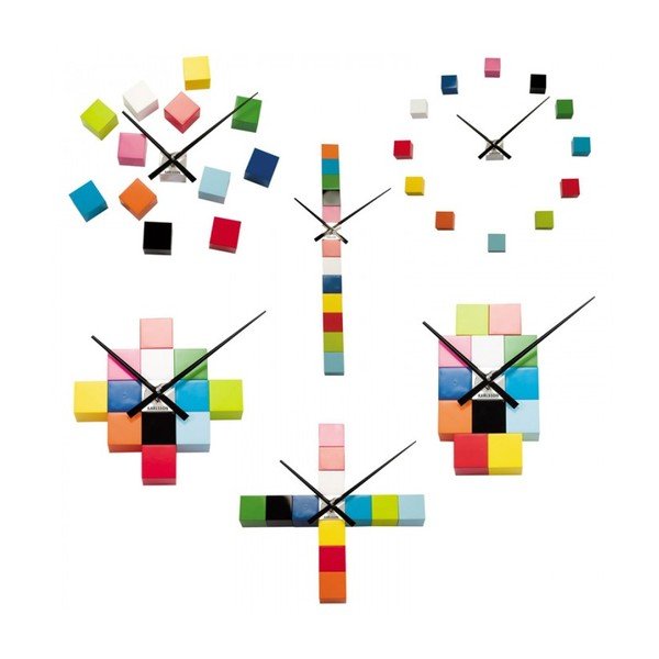 Ceas de perete DIY Cubic-image-1