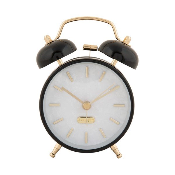 Ceas deșteptător ø 8 cm Pearl Glow – Karlsson-image-2