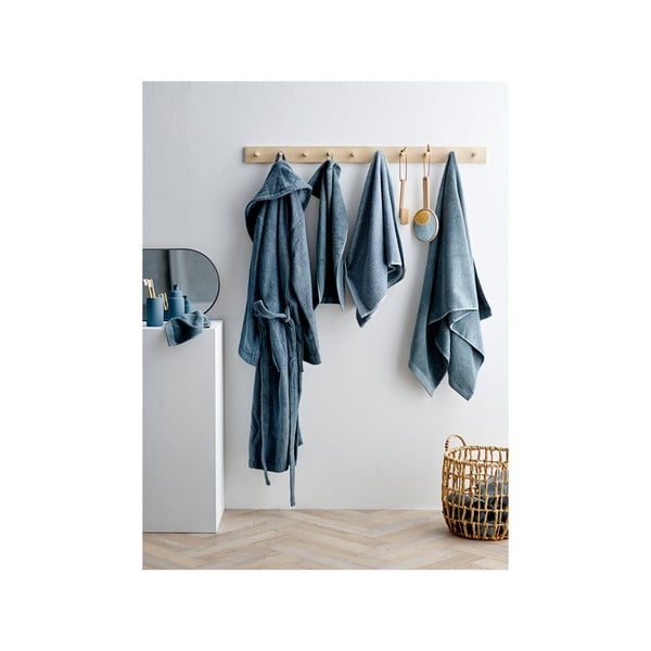 Halat din bumbac organic Södahl, mărime S/M, albastru-image-3