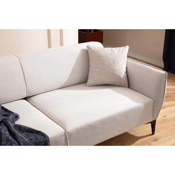 Canapea crem 220 cm Belissimo – Balcab Home-image-4