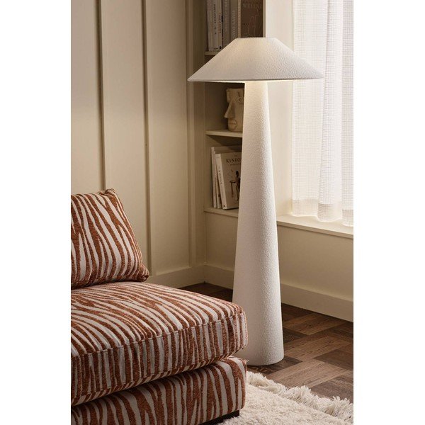 Lampadar alb din material textil (înălțime 123 cm) Mila – Ellos Home-image-1