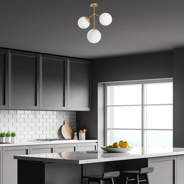 Plafonieră de 3 becuri Opviq lights Damar-image-4