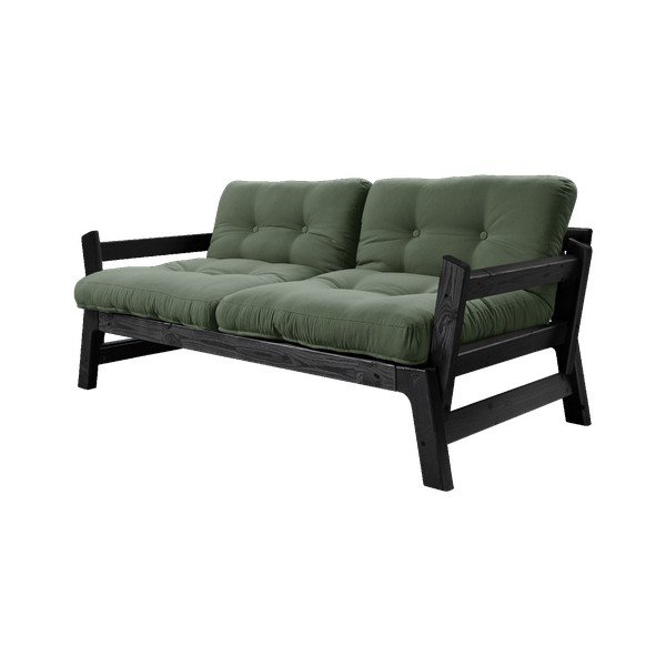 Canapea variabilă KARUP Design Step Black, verde-image-1