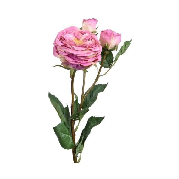 Floare artificială Ego Dekor, trandafir roz