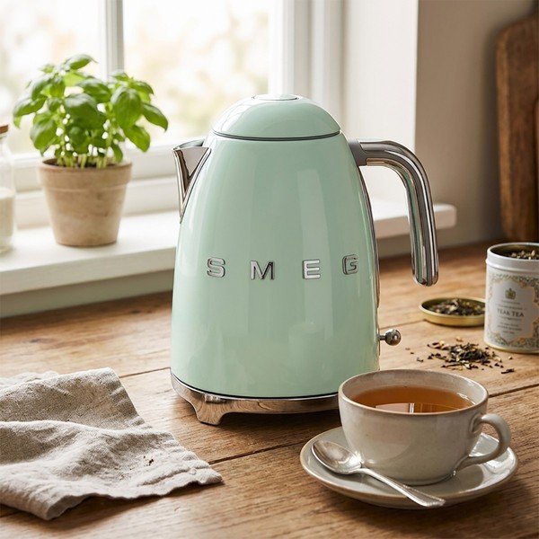 Ceainic electric verde deschis 1,7 l 50's Retro Style – SMEG-image-1
