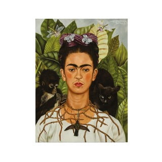 Reproducere tablou pe pânză Frida Kahlo, 30 x 40 cm