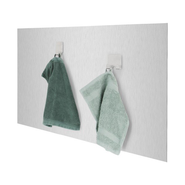 Protecție pentru peretele de la aragaz din oțel inoxidabil 50x90 cm Splash – Compactor-image-2