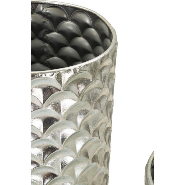Vaze argintii 2 buc. din metal înalte (înălțime 92 cm) Silvy – Mauro Ferretti-image-3