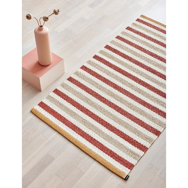 Covor pentru exterior și interior cărămiziu/crem 180x260 cm Teo Brick – Pappelina-image-1