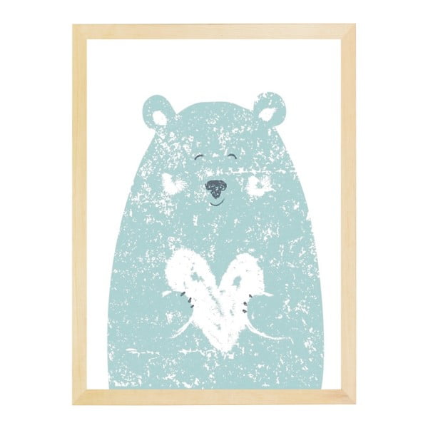Poster Nord & Co Small Bear, 40 x 50 cm