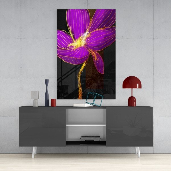 Tablou din sticlă Insigne Flora-image-1