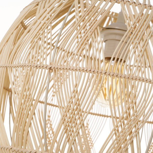 Lustră cu abajur din ratan ø 37 cm Natural Way – Casa Selección-image-3