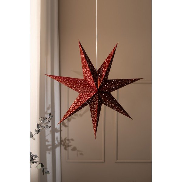 Decorațiune luminoasă de Crăciun burgundy suspendată Baroque – Markslöjd-image-1