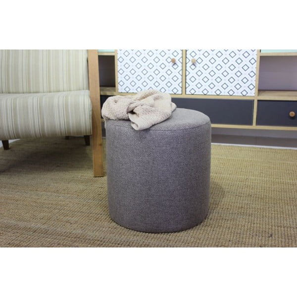 Taburet gri Silindir – Balcab Home-image-3
