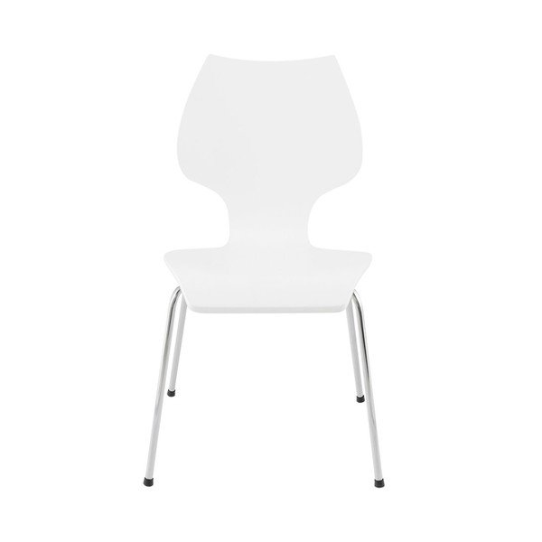 Scaun dining Kokoon Design Elipse, alb-image-2