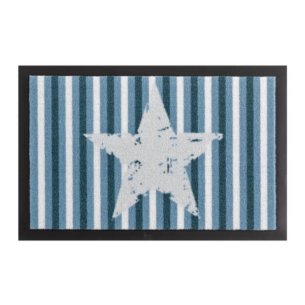 Preș Zala Living Star Stripes Blue, 40 x 60 cm