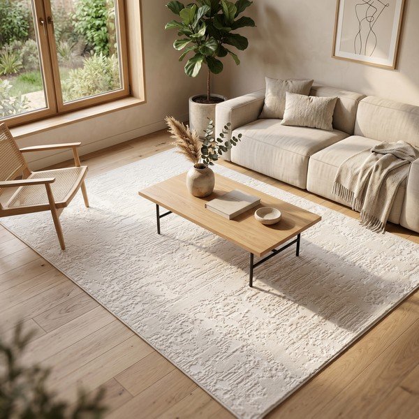 Covor crem 160x230 cm Celeste – ESTE-image-1