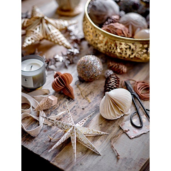 Ornamente de Crăciun suspendate în set de 6 Milay - Bloomingville-image-1