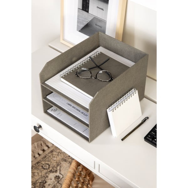 Organizator pentru documente din carton Trey – Bigso Box of Sweden-image-1