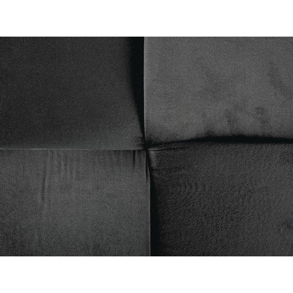 Taburet negru cu tapițerie din catifea Weaved – Leitmotiv-image-3
