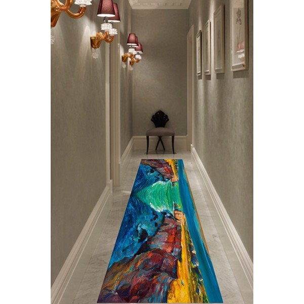Covor Rizzoli Sea, 80x200 cm-image-1