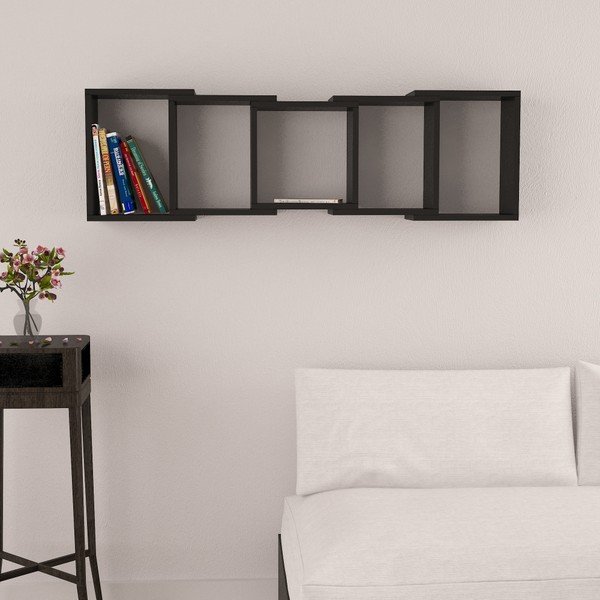 Poliță Mobito Design Include, negru-image-1