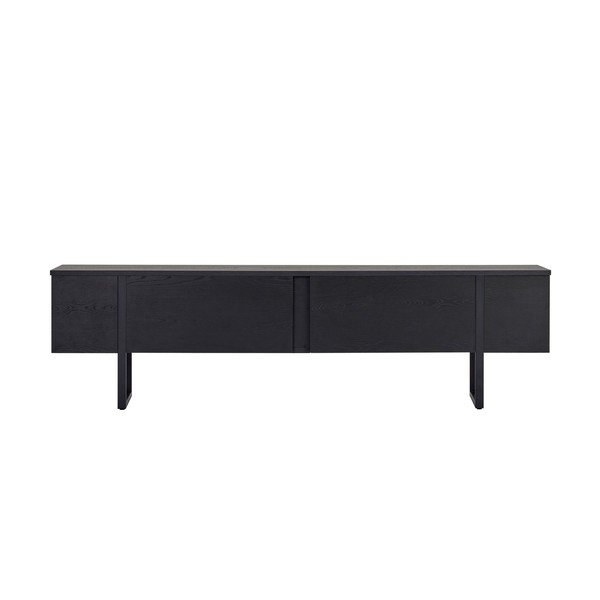 Comodă TV neagră 180x50x30 cm Onera – Kalune Design-image-3