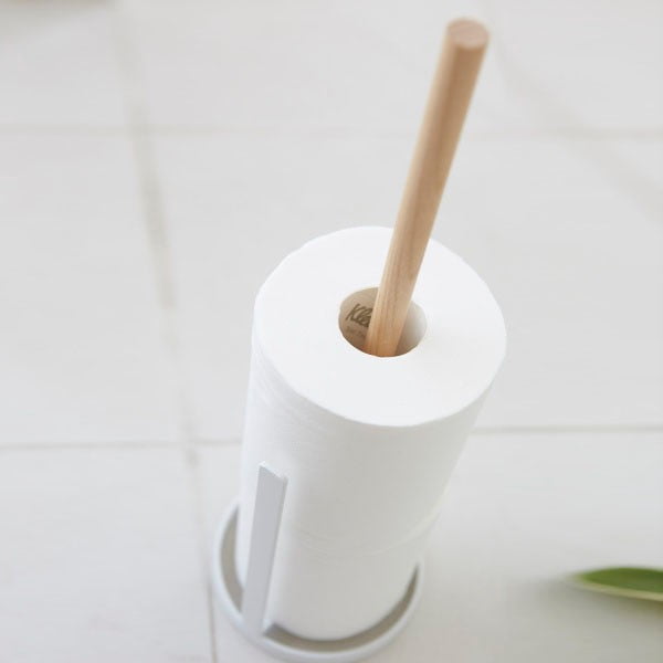 Suport pentru hârtie igienică YAMAZAKI Tosca, alb-image-2